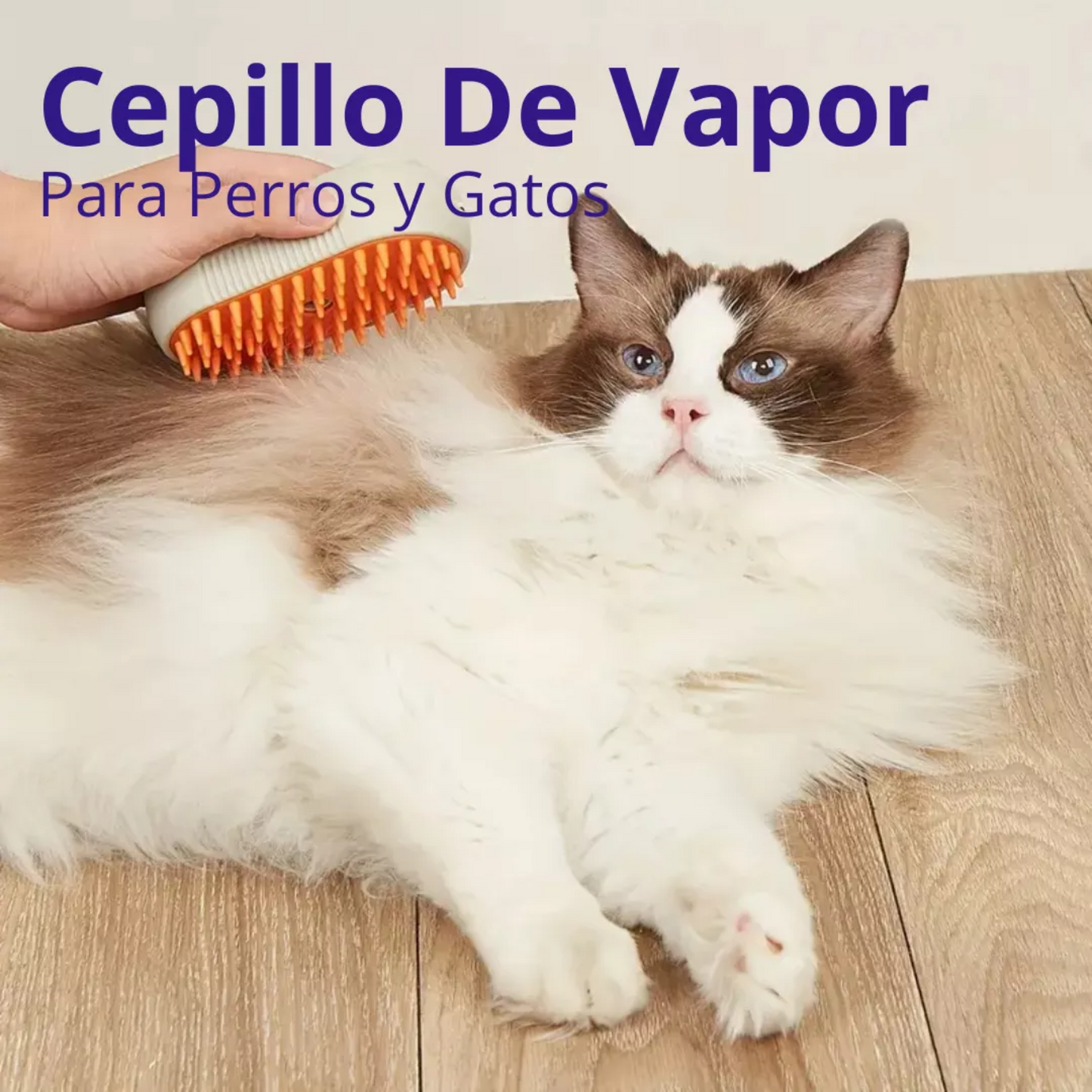 Cepillo Para Mascotas A Vapor  ! Recargable